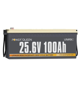 Bateria de Lítio Power Queen 24V 100A LiFePO4